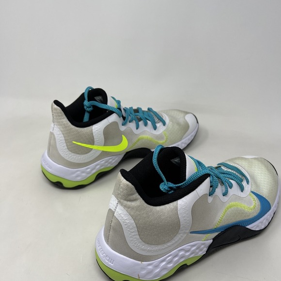 Nike Renew Elevate Sz 9.5 'White Volt Light Blue Fury' CK2669-102 - Picture 5 of 12